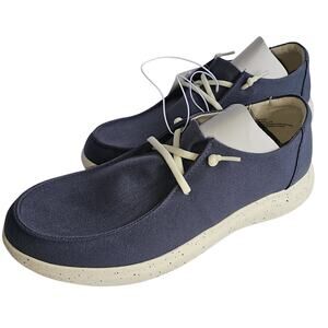 JSPORT Women's Lightweight Casual Slip On Shoe - Navy Blue